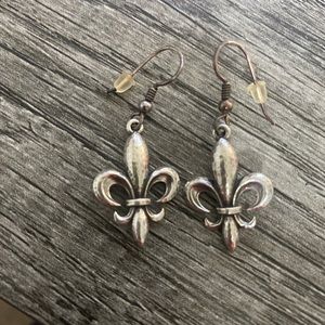 Brighton Fleur De Lis Earrings